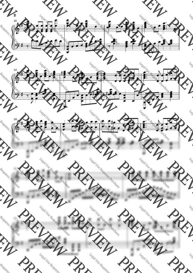 [페이커 입장곡] League of Legends - Legends Never Die 피아노 악보 by 건반윤1