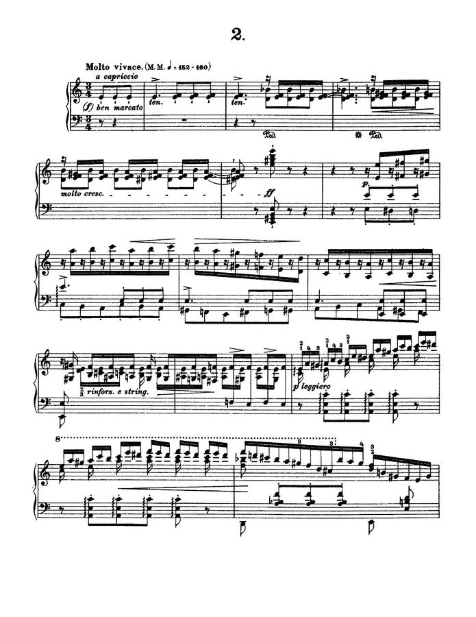 F. Liszt (리스트) - Transcendental Etude No.2 (초절기교 연습곡)