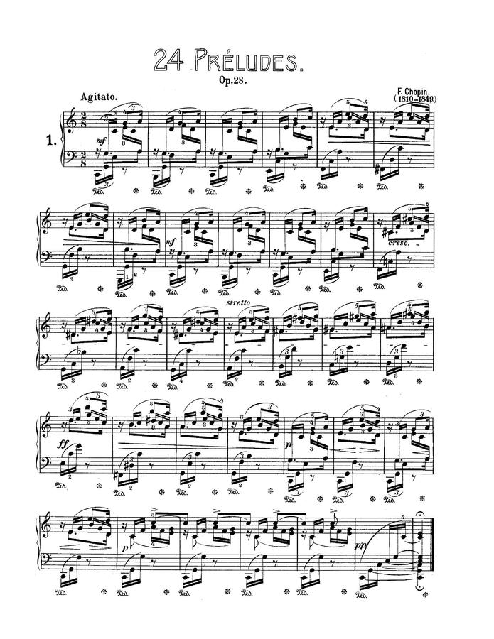 F. Chopin (쇼팽) - 24 Preludes, Op.28