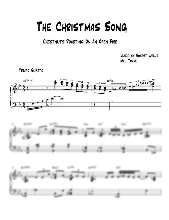 Nat King Cole - The Christmas Song(Jazz Ballad) by MIWHA0