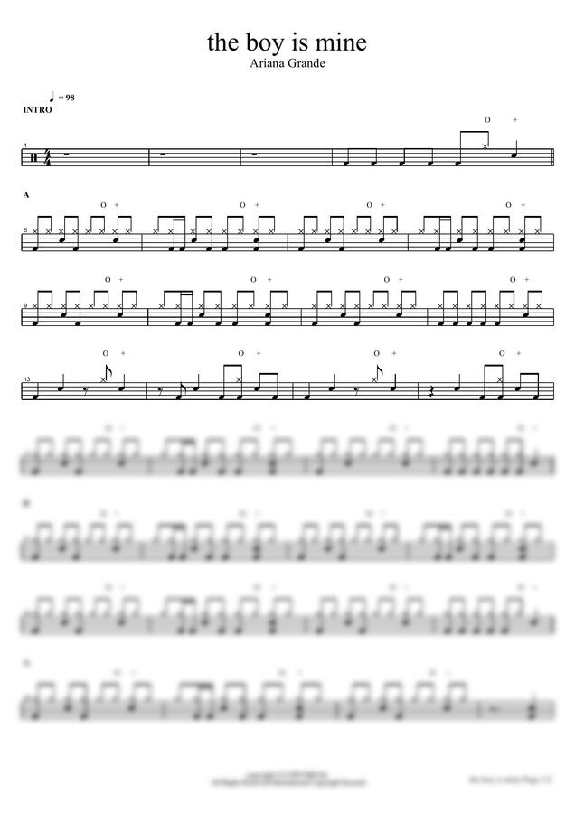 Ariana Grande - the boy is mine by COPYDRUM0