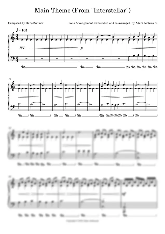 Hans Zimmer - Interstellar Main Theme