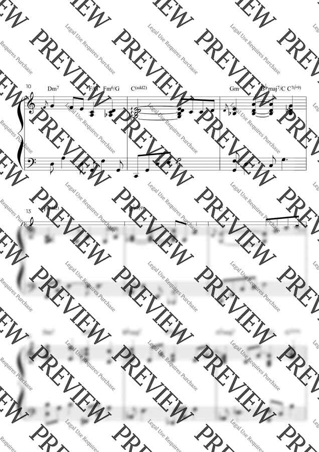 Irving Berlin, Bing Crosby - White Christmas 화이트 크리스마스 (캐롤 연주악보) by 천정아1