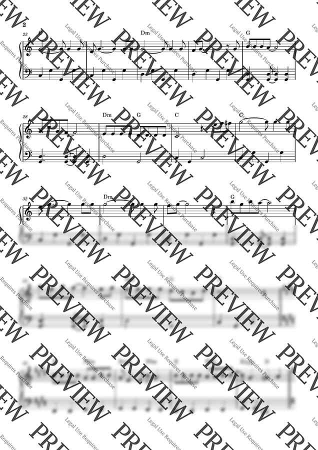 Michael Buble - Winter Wonderland (다장조)1