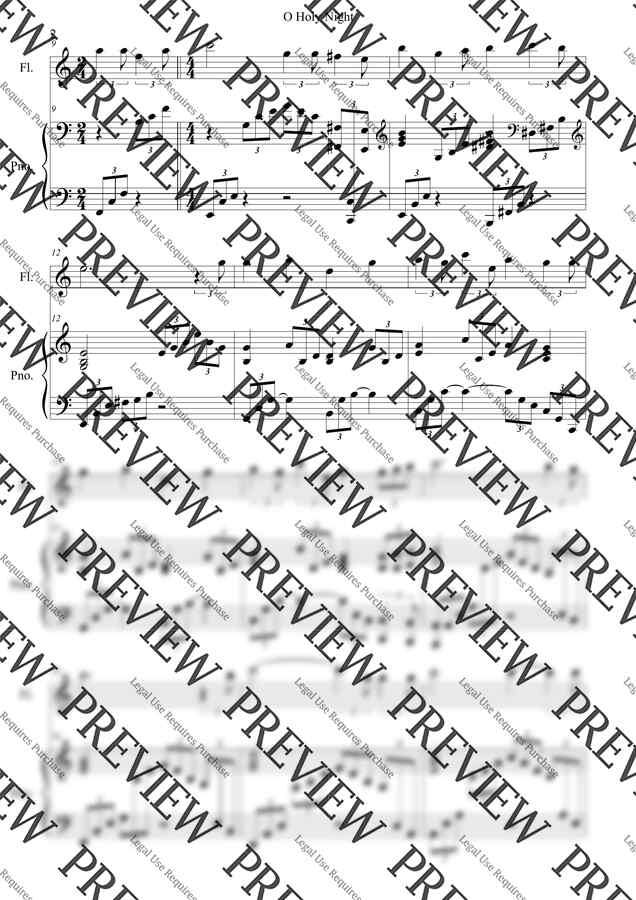 Adolphe Adam - 거룩한 밤 O Holy Night(플루트 &amp; 피아노) by 김경진1