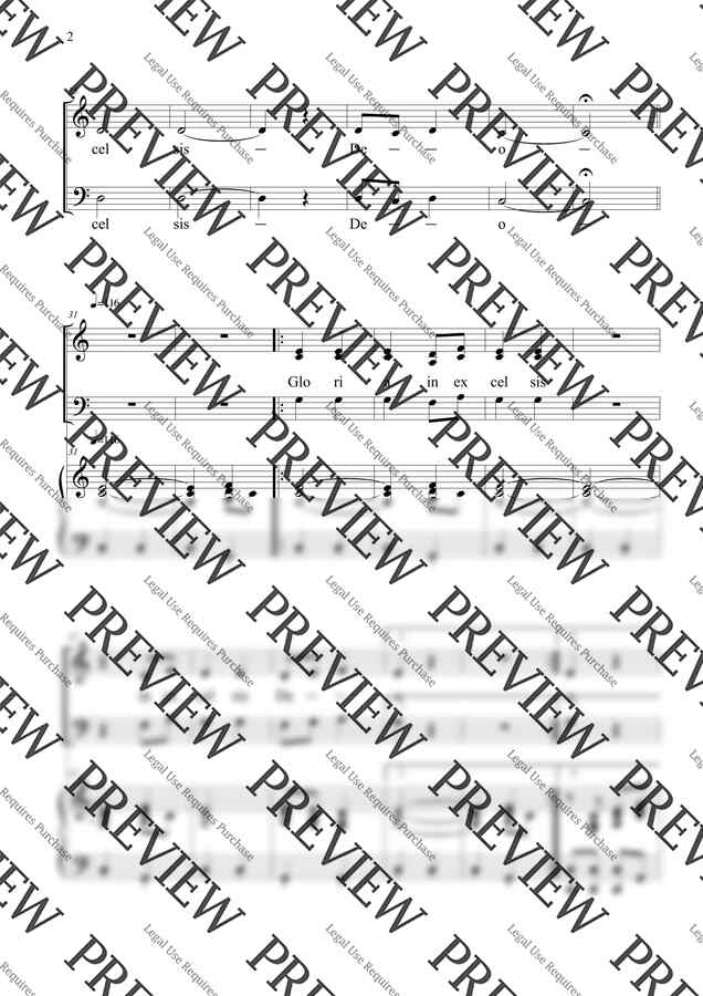 Holck - Gloria in Excelsis Deo (혼성합창) by 김삼곤1