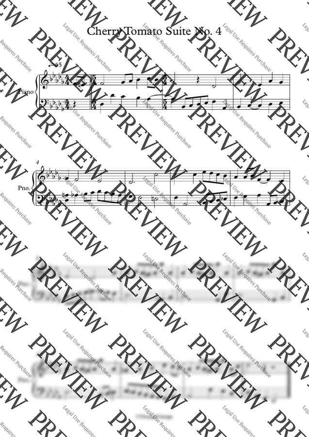 툐빠 - Cherry Tomato Suite No.4 (자작곡) by OrangeGarage0