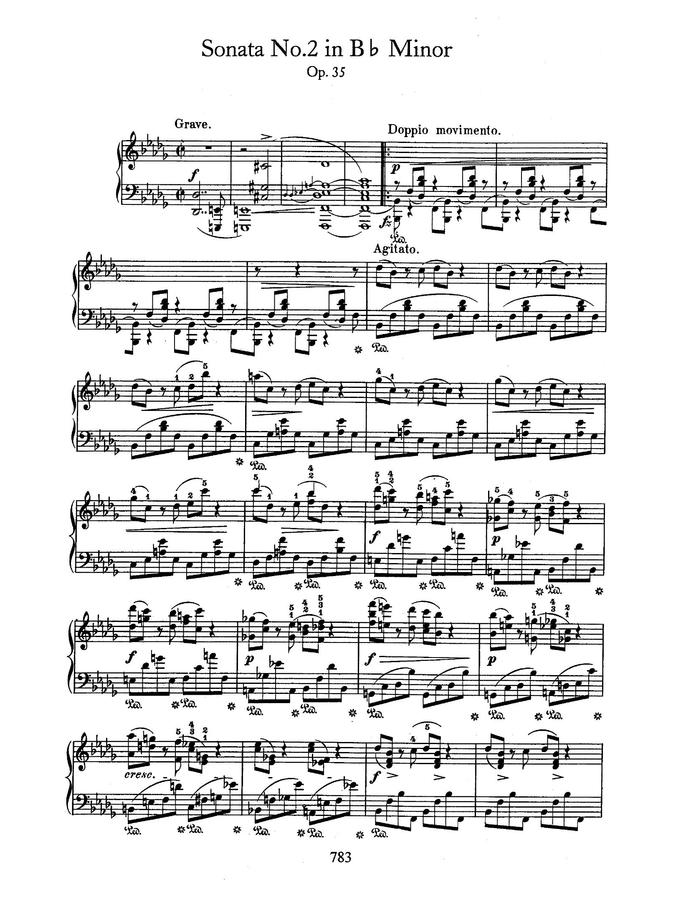 F. Chopin (쇼팽) - Piano Sonata No. 2 (장송 행진곡)