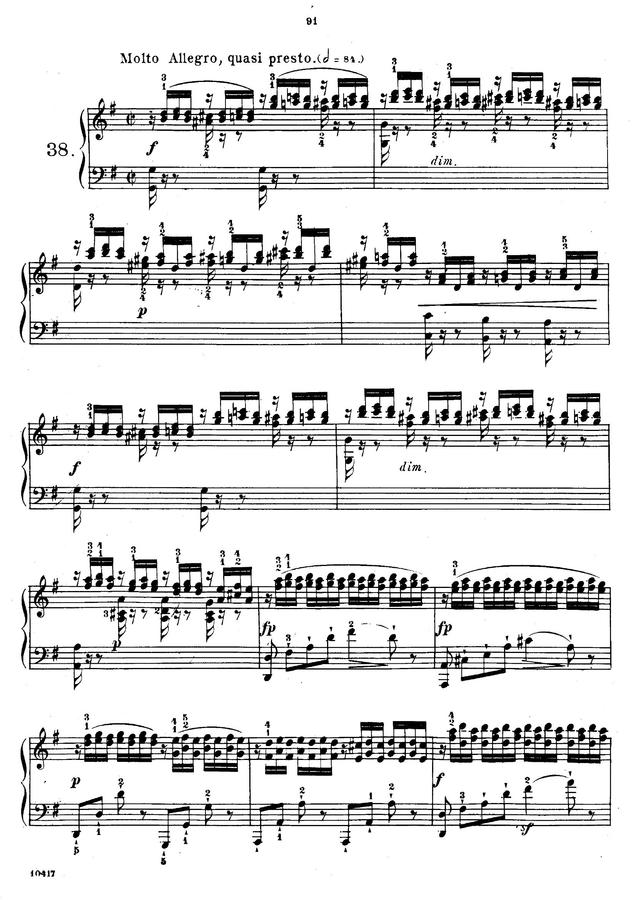C. Czerny (체르니) - 체르니 40 (38-40)0