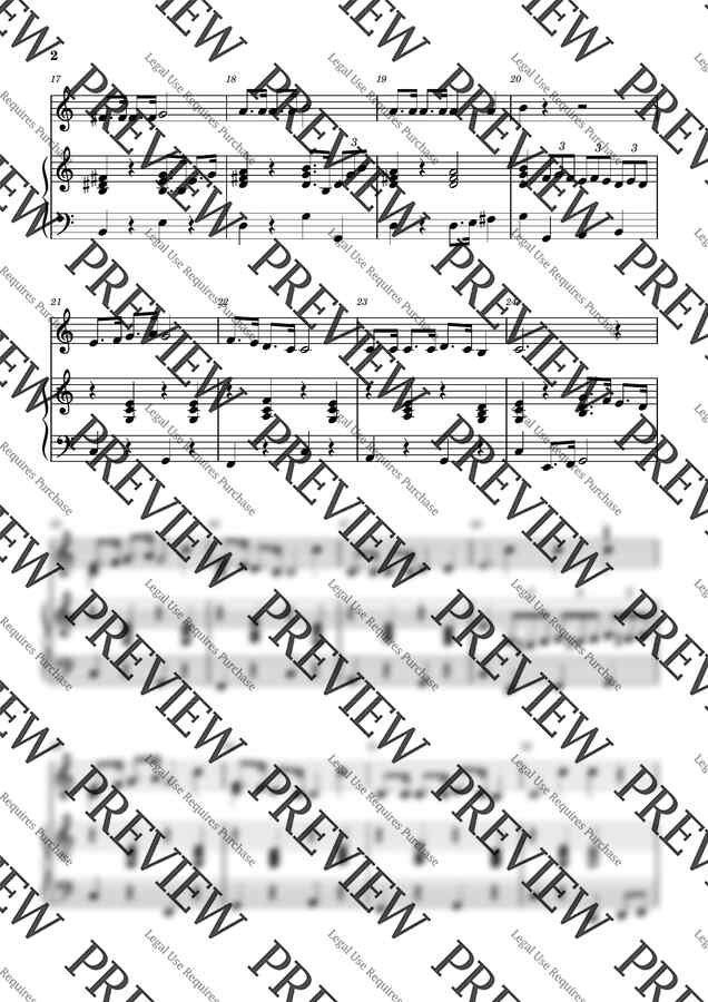 겨울 바람 핸드벨 악보 by Bellplayer1