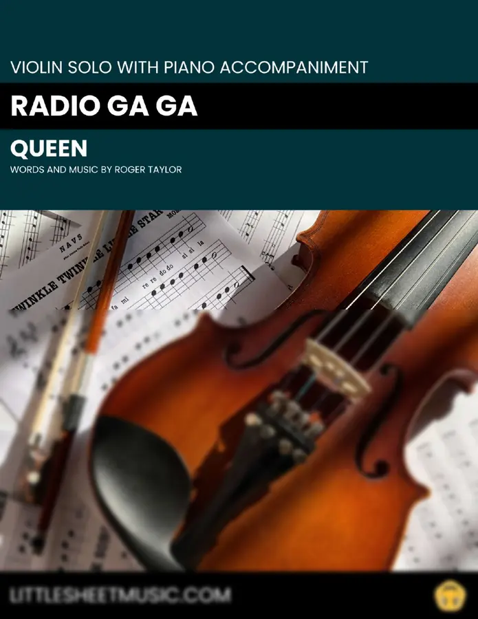 Queen - Radio Ga Ga (Violin Solo with Piano Accompaniment)