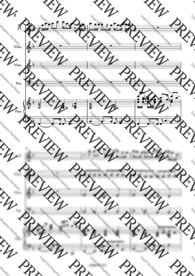 Cold December Night-[플루트][바이올린][첼로][피아노][연말 행사 음악]1