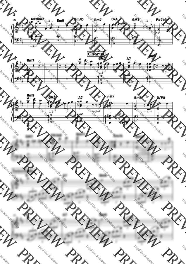 극장판 체인소맨 레제편 OST - JANE DOE (원곡 악보) by 정진JUNGJHIN1