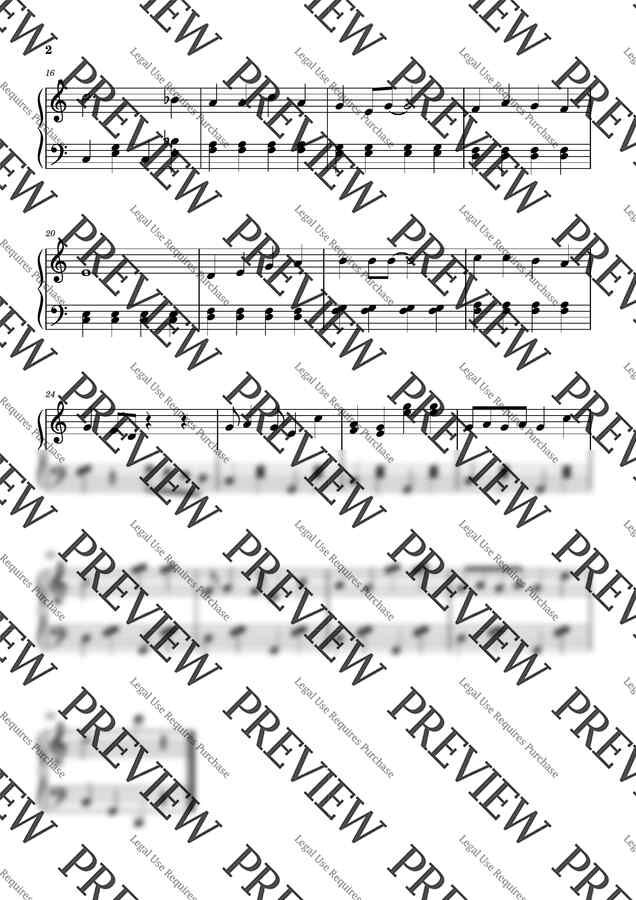 크리스마스 캐롤 - 루돌프 사슴코 스윙 초급버전 by 하니쌤1