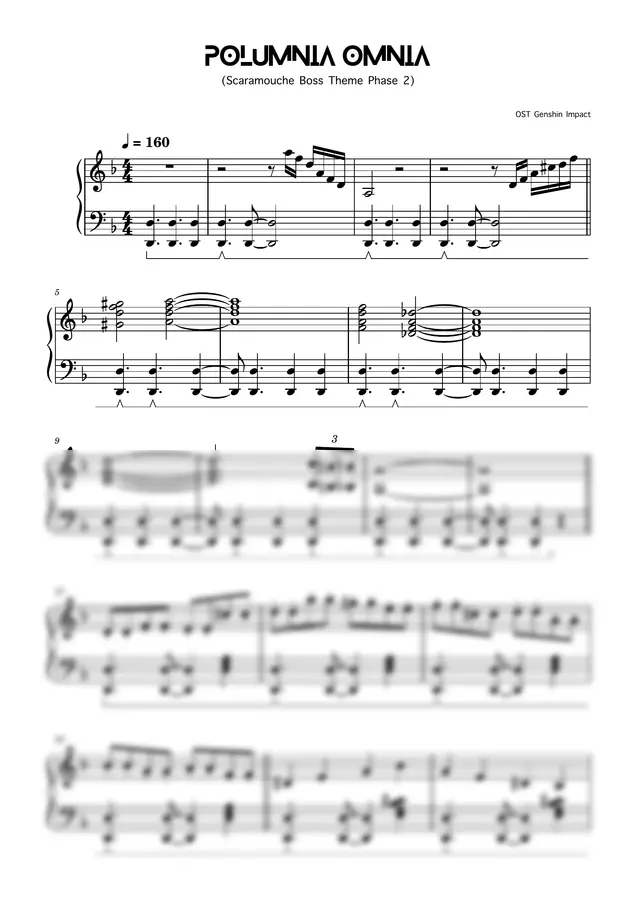 Yu-Peng Chen (HOYO-MiX) - Polumnia Omnia - OST Genshin Impact (Scaramouche Boss Theme Phase 2)
