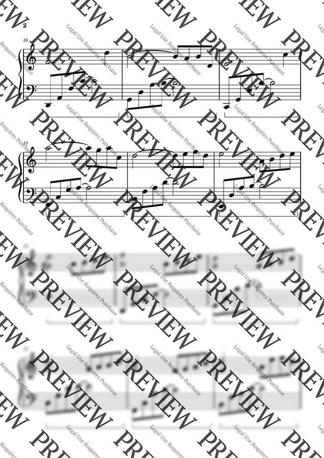 창작곡 - 고요한 가을숲 (쉬운 분위기 곡) by 무지개음악1