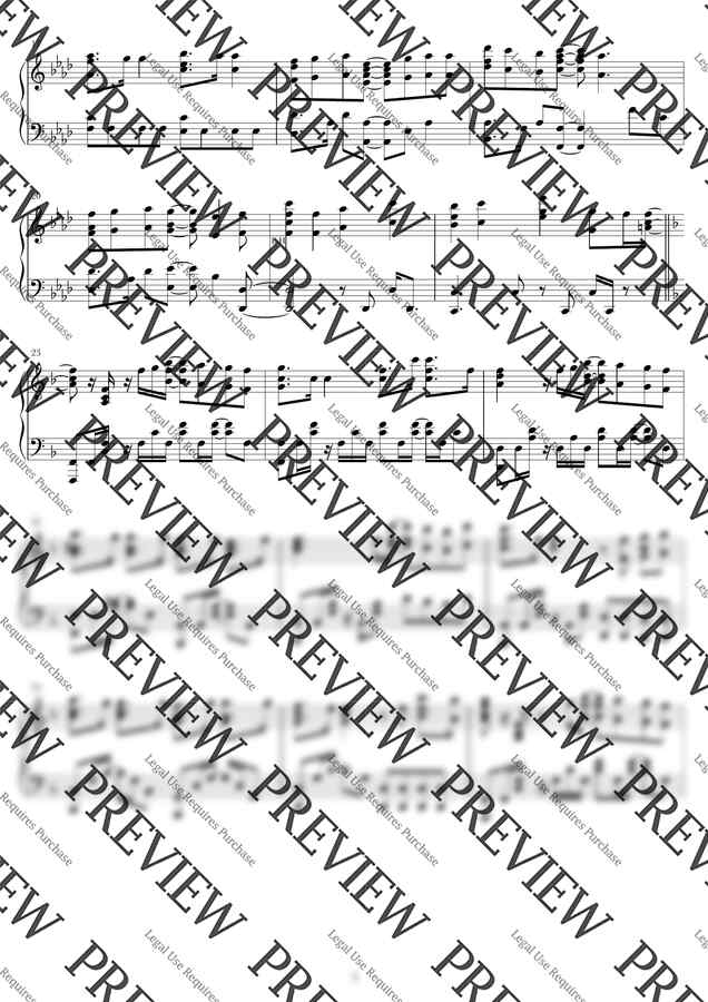 귀멸의 칼날 무한성편 OST - 잔혹한 밤에 빛나라 by 피치피아노1