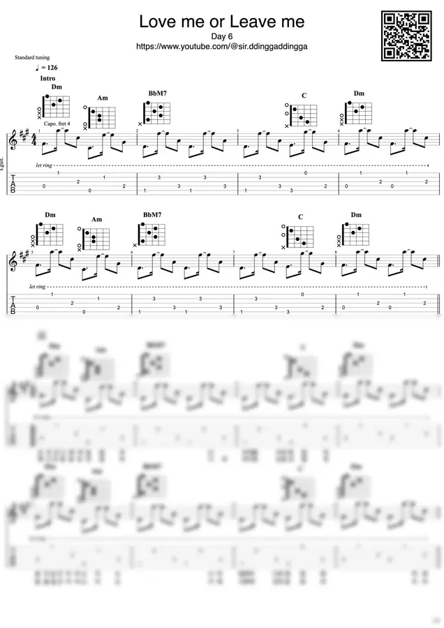 DAY6 (Even of Day) - Love me or Leave me by DDingGa DDingGa (Guitarist Jo) 1p 미리보기
