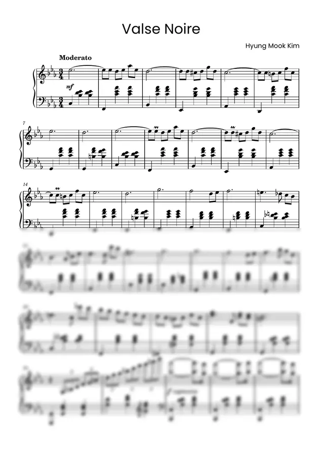 김형묵 - Valse Noire