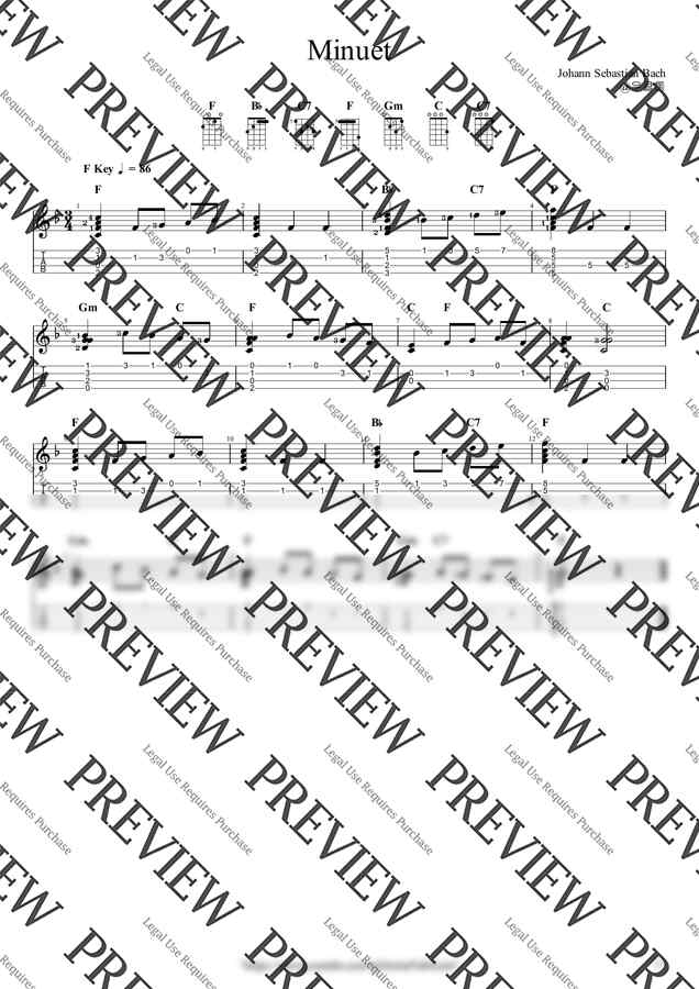 J.S. Bach - Minuet by 우클통0