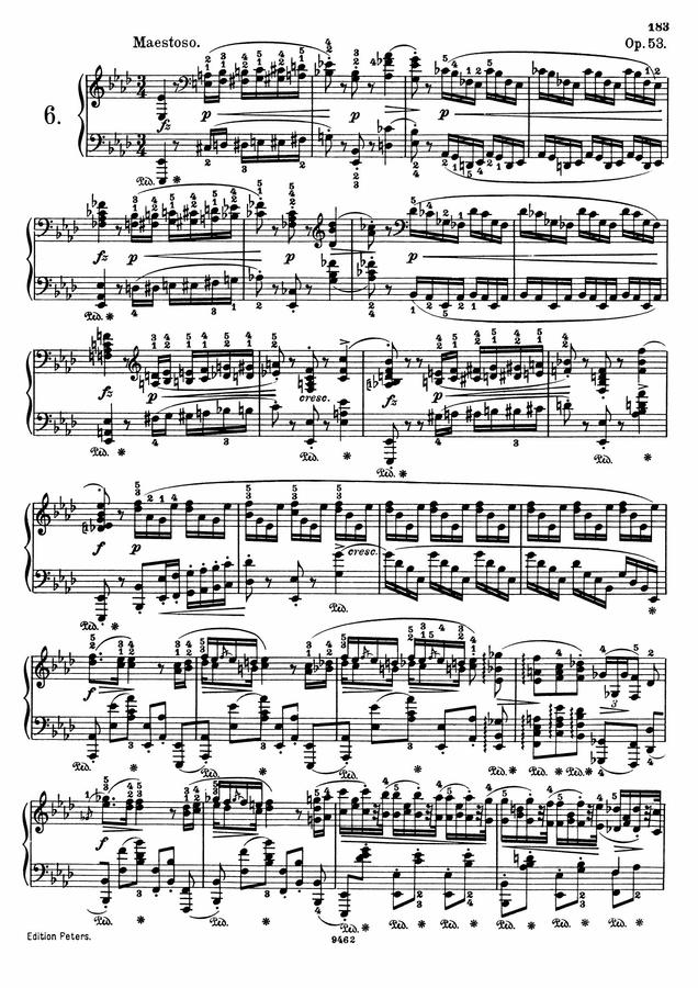 F. Chopin (쇼팽) - Polonaise No.6 'Heroic' (영웅 폴로네이즈)0