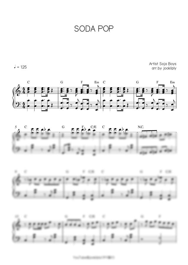 사자 보이즈(Saja Boys) - 소다 팝(SODA POP) (케이팝 데몬 헌터스) by 주키플리(jookiiply)0