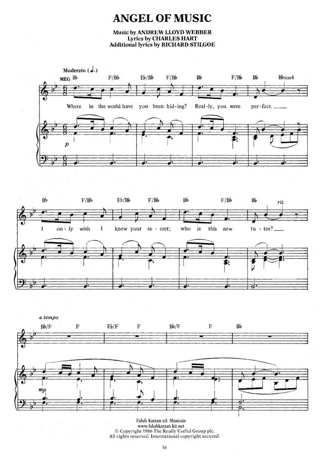 오페라의 유령 - Angel of Music