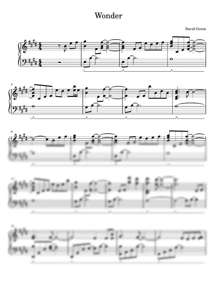 Words Fall Short, Mass Anthem - Wonder