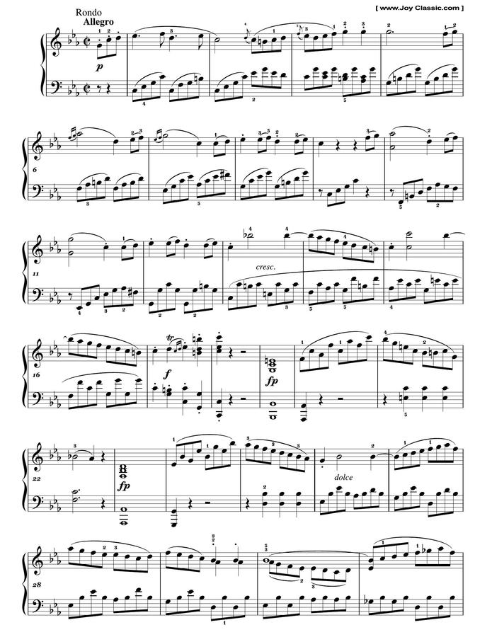 L.V.Beethoven (베토벤) - Piano Sonata No.8 3rd Movt (비창 소나타)