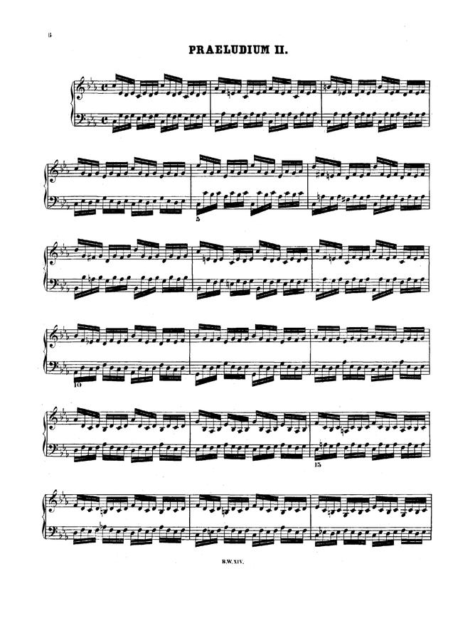 J.S.Bach - Prelude & Fuga No.2