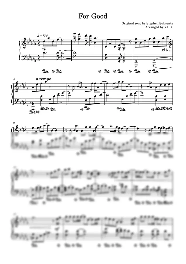 Stephen Schwartz - For Good