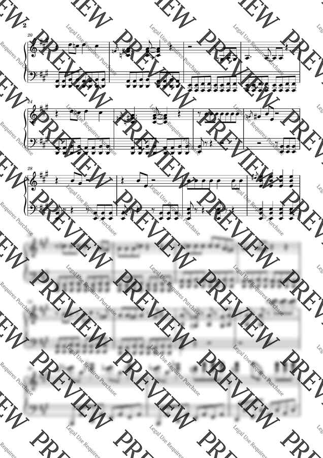 악보 > 탑건 매버릭 OST Great Balls of Fire (술집에서 루스터가 부르던 곡) by 송대현