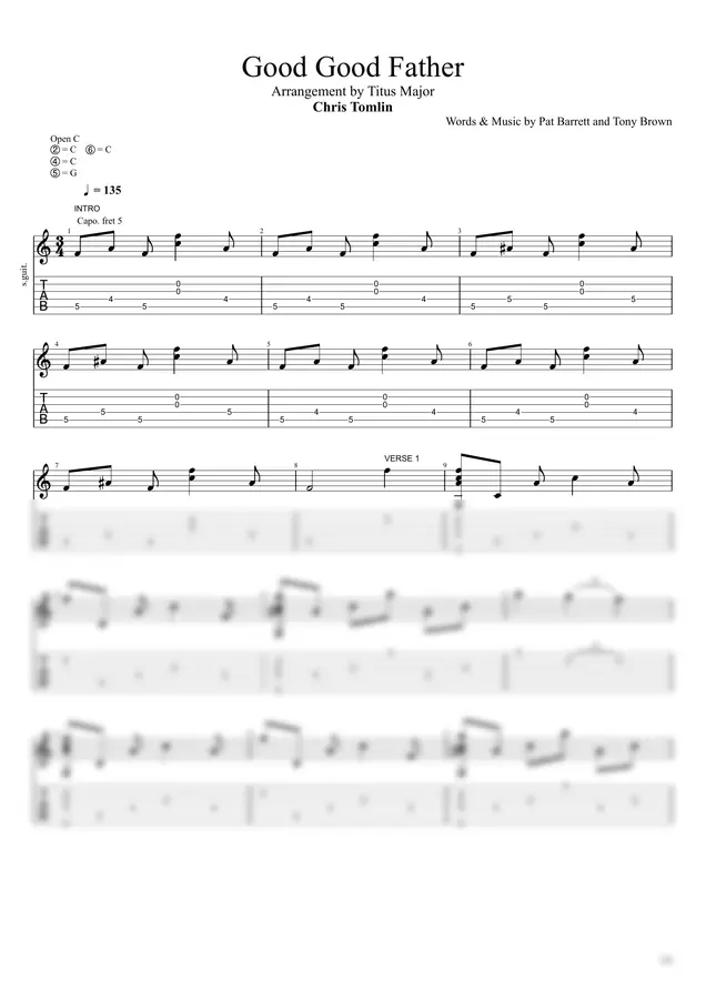 Chris Tomlin, Pat Barrett and Tony Brown - Good Good Father