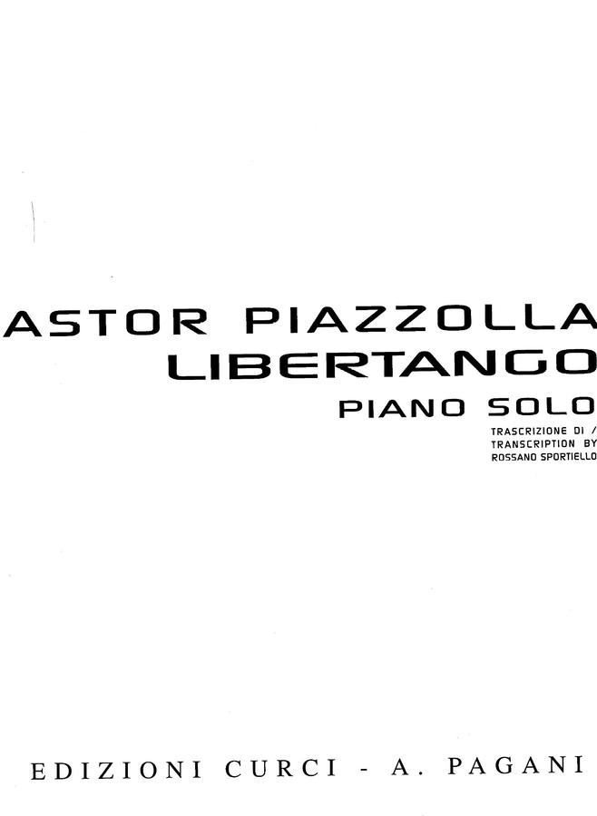A. Piazzolla (피아졸라) - Libertango (리베르탱고)