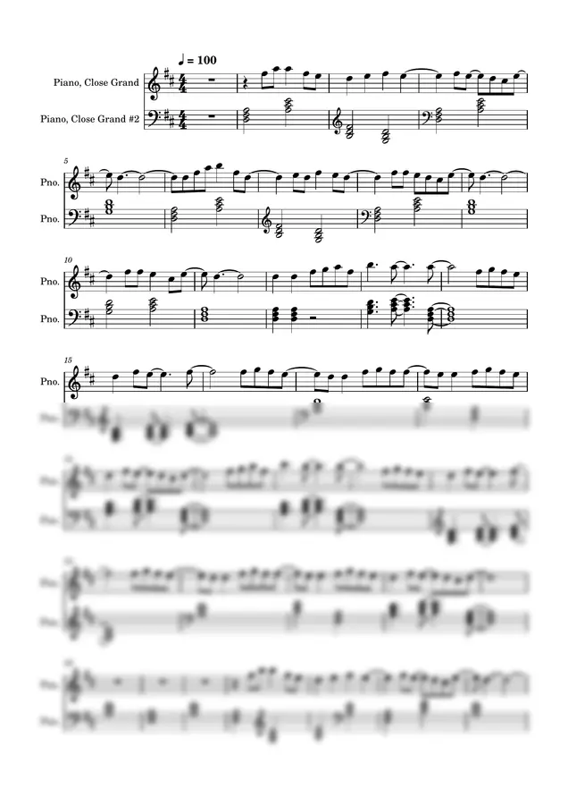 Don Moen - He Will Come And Save You (PIANO SHEET)