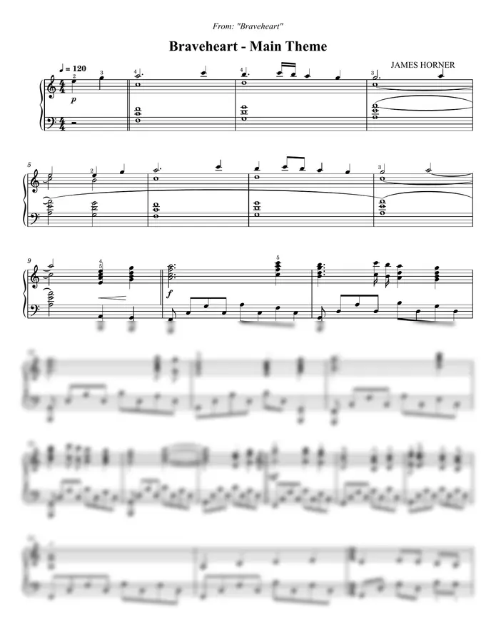 James Horner - Braveheart