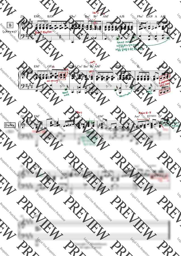 악보 > Tommy Walker 내 마음을 가득 채운(분석O+X) (편곡ver.) by mmjj_