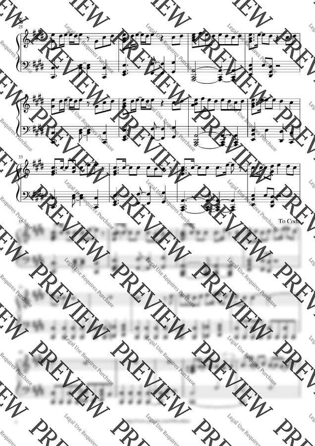 악보 > 앙상블 스타즈 OST Crazy Roulette (중급 악보, MV버전) by DvorKim