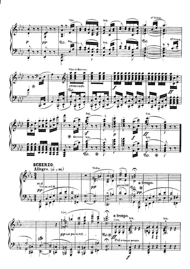 L.V.Beethoven (베토벤) - Symphony No.5 3rd Movt (운명교향곡)  (리스트 편곡)