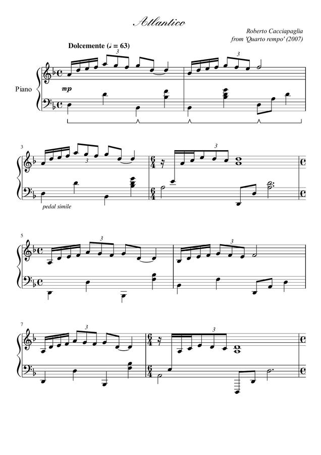 Atlantico - Roberto Cacciapaglia0