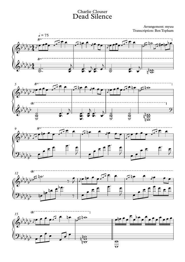 모두가 익숙한 공포 브금: Dead Silence Theme0