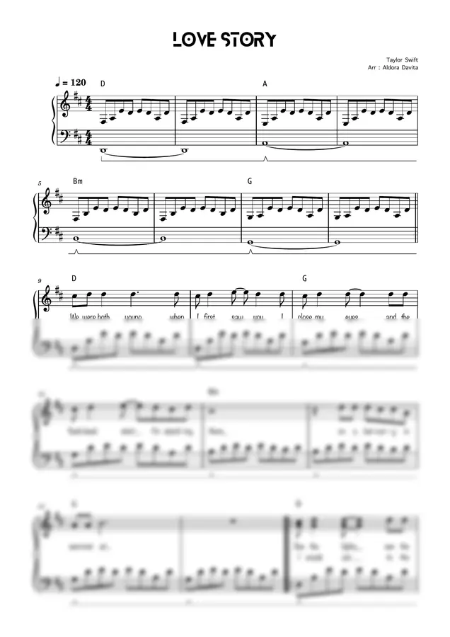 Taylor Swift - Love Story