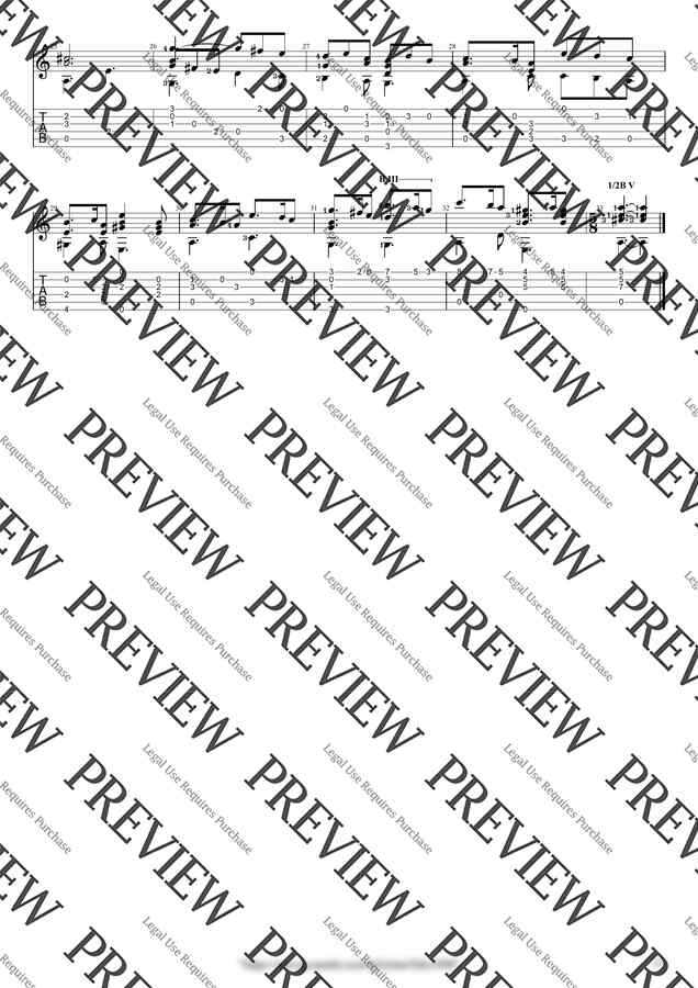 Anonymous - Greensleeves (arr. Francis Cutting) by GuitarTabs1