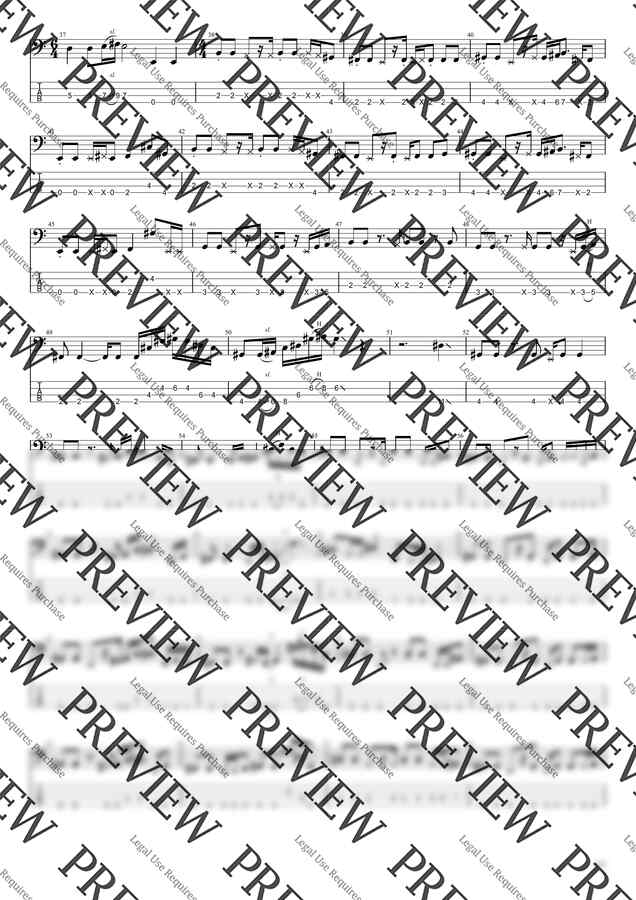 Backstreet Boys - Drowning (Bass Tabs) by Hank from the East1