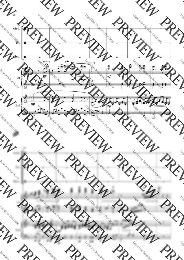 Franz Xaver Gruber, Traditional English carol - 🎵Christmas Medley (Silent Night, Holy Night /Winter Wonderland) - For Piano 4Hands(+perc.) by 한나1