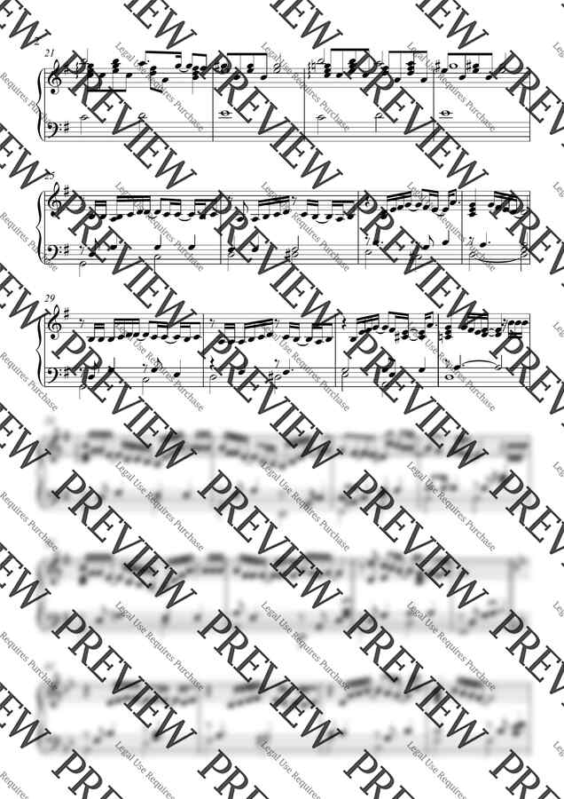 악보 > 윤여진 For Fruits Basket (후르츠 바스켓 OST) by 프리지안뮤직