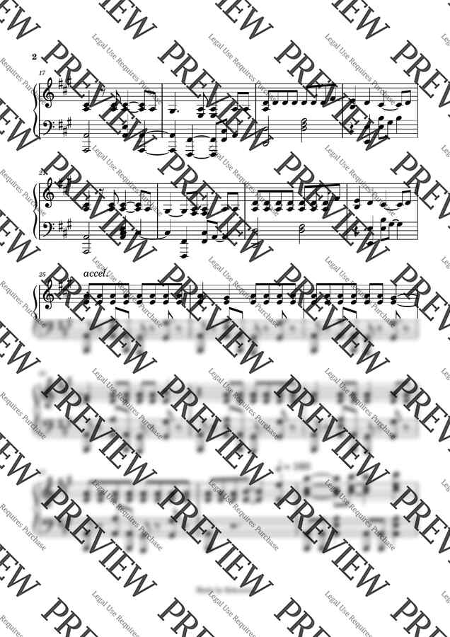 NMIXX(엔믹스) - Blue Valentine (중급 악보) by Boknowa1