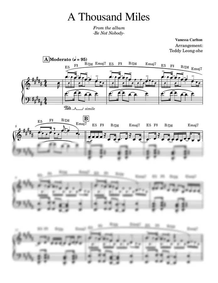 Vanessa Carlton - A Thousand Miles