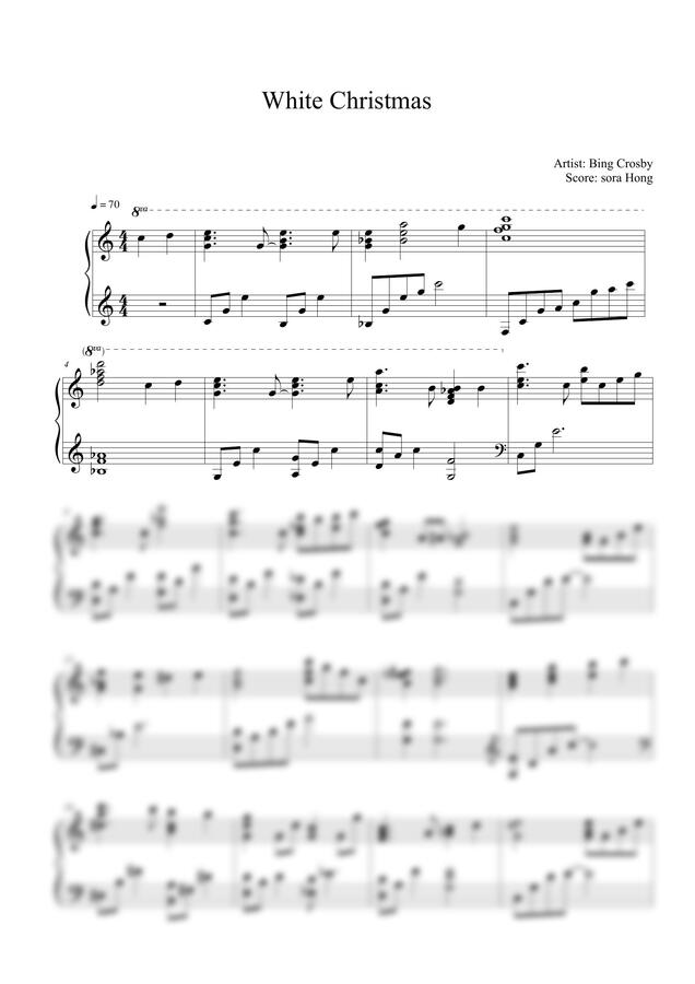 bing crosby white christmas by 