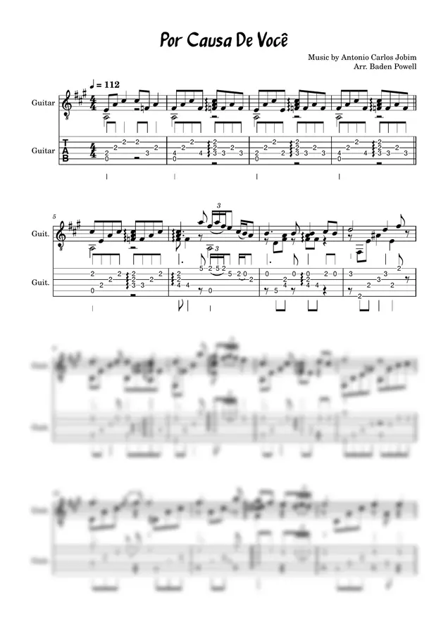 Antonio Carlos Jobim - Por Causa De Voce